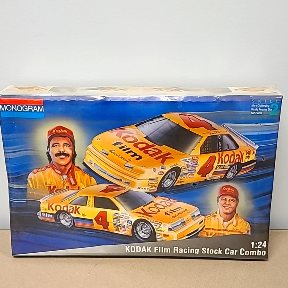 Monogram: New in Box | Sealed -  Kodak Film Racing Stock Car Combo